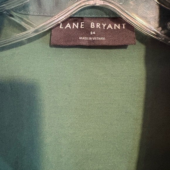 Lane Bryant Hunter Green Women's Cropped Blazer - Picture 5 of 5